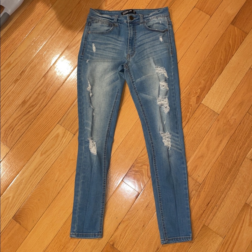 Design Lab jeggings (ripped) size 27 super stretchy